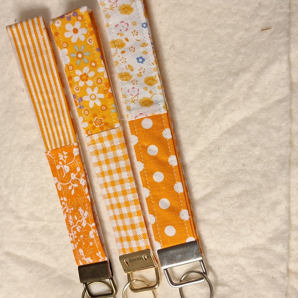 1 - Orange Pattern Key Holder